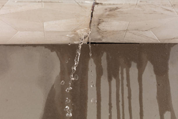 Professional Water Damage Restoration technician working in Poulsbo, WA